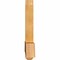 Ekena Millwork Eugene Rough Sawn Timber Gable Bracket, Western Red Cedar, 60"W x 27"H x 4"D x 6"F, 11/12 Pitch GBW060X27X0406EUG00RWR - alternate 2